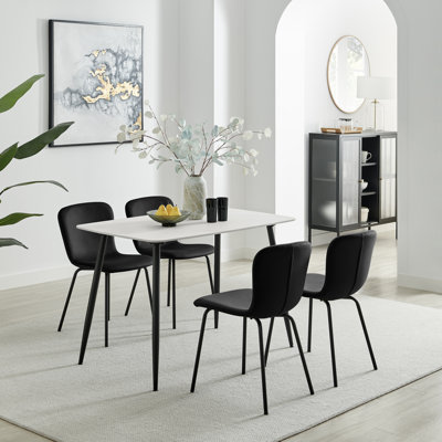 Barrea 4 - Person Dining Set