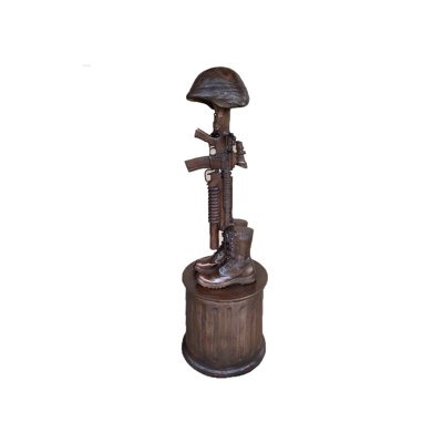 Bronze Garden Statue