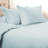 Arling Certified Egyptian Cotton Modern Solid 3 Piece Duvet Cover Set-350750032-350750035