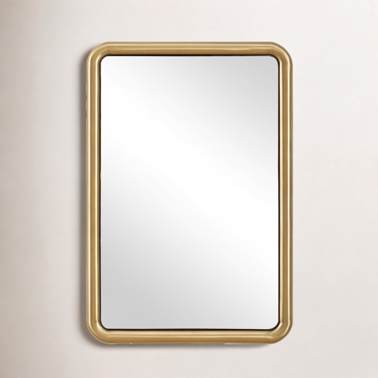 Kittrell 29" Stainless Steel Accent Mirror