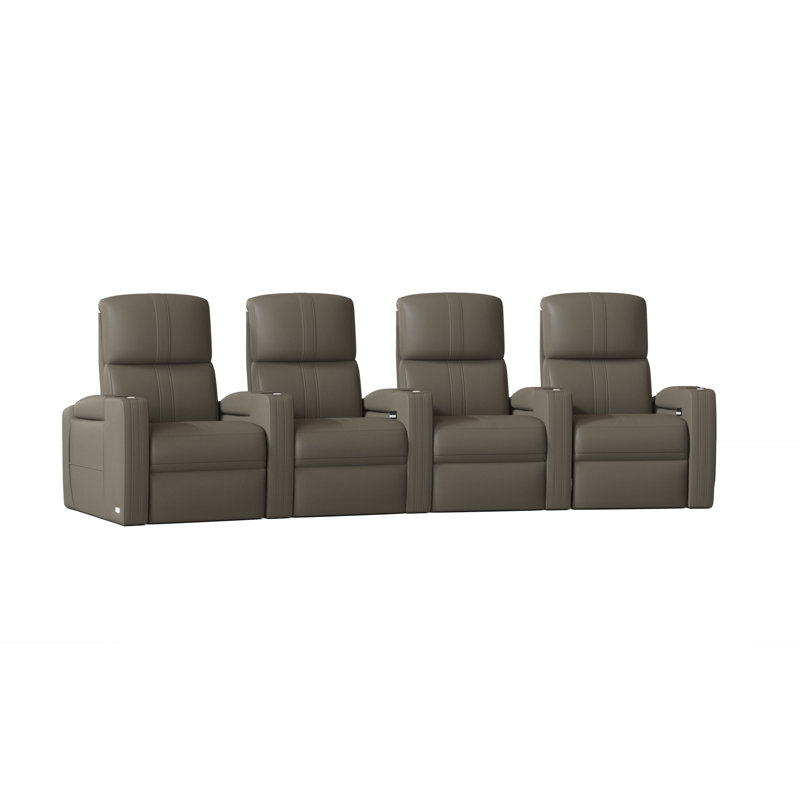 Rangée de cinéma maison Flash HR Series (rangée de 4), Fumée luxueuse