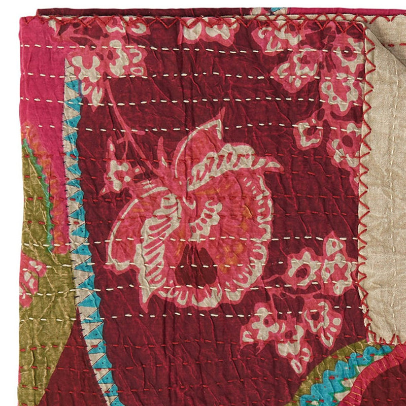 Jeté Kantha 50 "X 70"