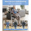 Fauteuil électrique avec 4 roues et coussin en polyuréthane-127294090