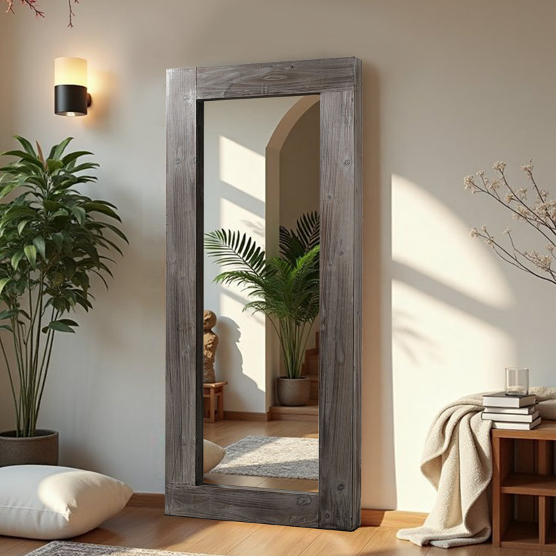 Miroir pleine grandeur Ludovic, 58 po x 24 po, Gris anthracite