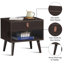 Table de chevet avec tablette de rangement pour table de chevet