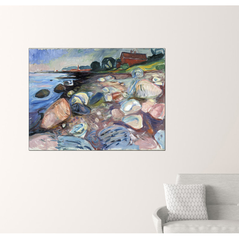 Edvard Munch - Wrapped Canvas Painting, 90cm H x 120cm W x 1.8cm D