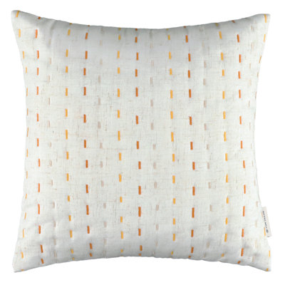 Cream Square Throw Cushion Cover