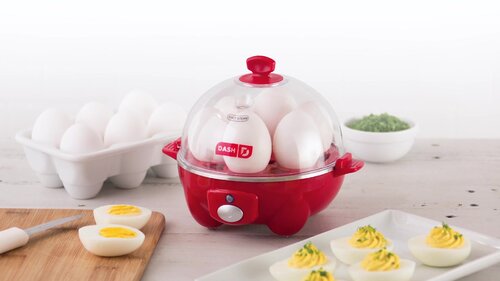 Dash 3-in-1 Everyday 7-Egg Cooker with Omelet Maker and Poaching