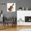 Winston Porter 'Violin' by Mark Ashkenazi Acrylic Glass Wall Art, 12" x 12"-935680124