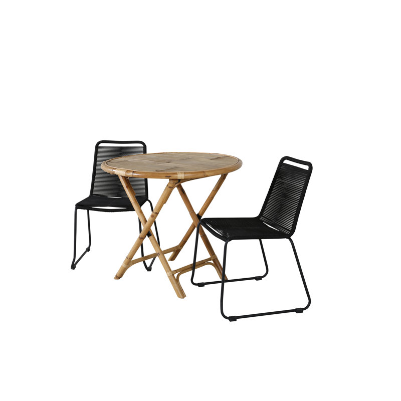 Glaucio Dining Set, Black