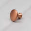 30mm Satin Copper Round Knob