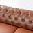 L-Shape 104.02" Wide Symmetrical Upholstered Sectional With Chesterfield Design & Solid Wood Legs-578271276