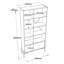 Leonie 160 cm H x 79.6 cm W Standard Bookcase-933758114
