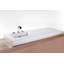 60" Cube Collection Lavatory with Left Basin, 4" Height -33813639-33813638-33813636