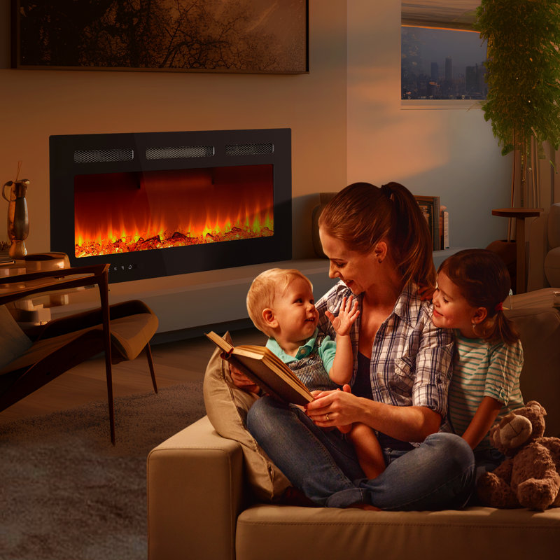 Rebrilliant 89 cm W Fireplace