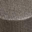 Wicker Weave Barrel Side Table, Durable and Stylish Outdoor Accent Furniture with No Assembly Required