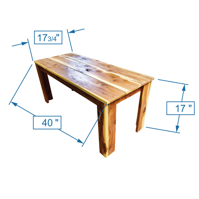 Ozark Mountain Red Cedar Bench