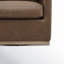 Bobbi Genuine Leather Swivel Armchair-109286174