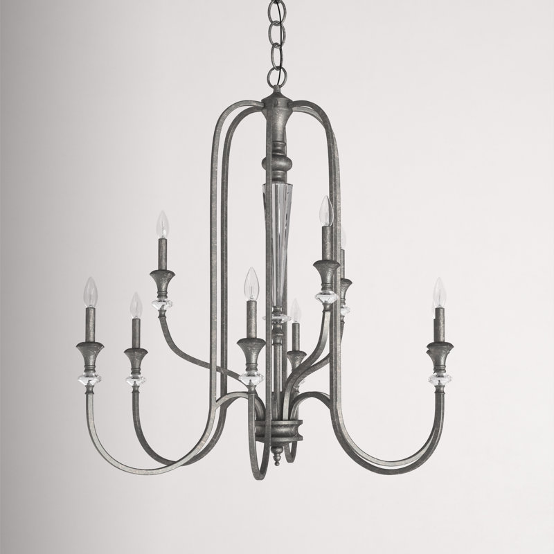 Lustre 9 lumières façon bougie Armona