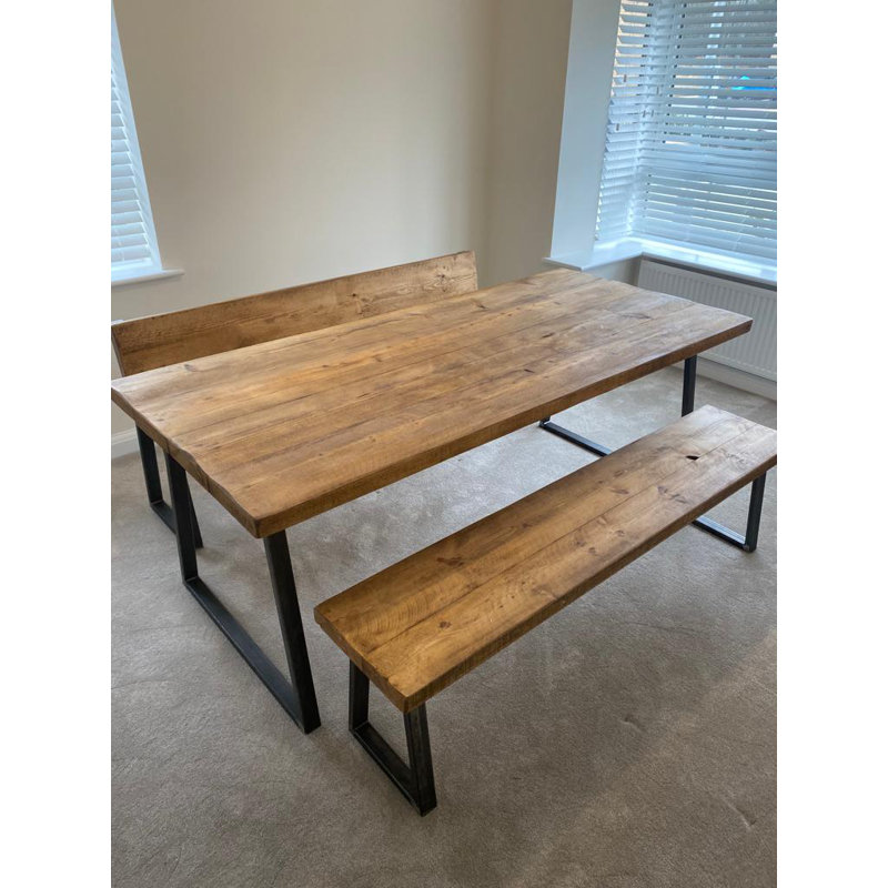 Solid Wood Bench, 45 x 150 x 35cm