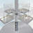 Chrome Arm Cube Bin Floor Tower Display