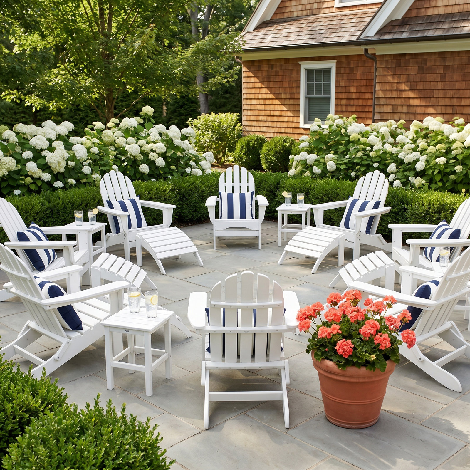 Leighton Adirondack Chair, White