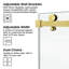 Porte de douche fixe et coulissante-128880014