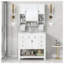 1 meuble-lavabo simple avec comptoir Lazos-1289832289