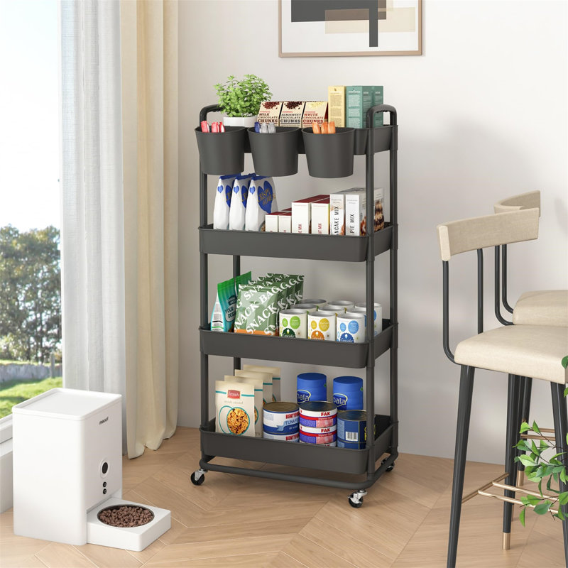 Alyssandra Metal Bar Cart