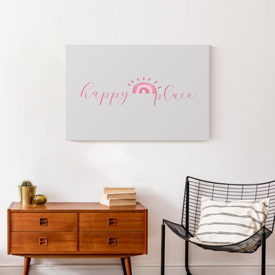 Art sur toile Happy Place