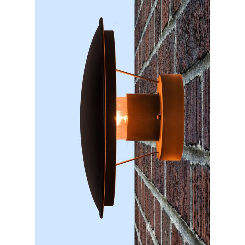 Rigel Amber 1 - Light Outdoor Bulkhead Light