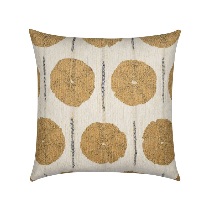 Solstice Gold Indoor/Outdoor Pillow Cover & Insert, 20" H x 20" W, Square