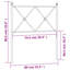 Metro Lane Metal Replace Headboard White 90Cm-1488728571-1488728517