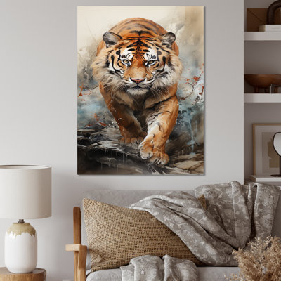" Tiger Descending From The Mountain "