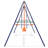 Swing Set with 4 Seats Orange
