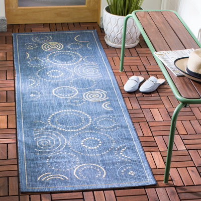 Anjeli Performance Geometric Indoor/Outdoor Area Rug