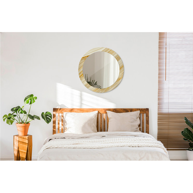 Huldar Glass Flat Wall Mirror