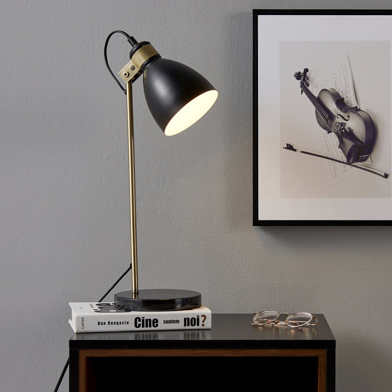 Cutright Metal Desk Lamp, Black