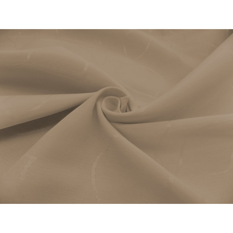 Room Darkening Single Curtain Panel, Taupe, 132cm wide x 145cm high