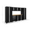 Ensemble de 9 armoires de rangement pour garage H 76,75 po x l 132 po x P 18 po Bold Series-89284117-50149804