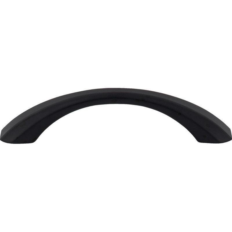 Wheeler Bar Pull, Matte Black, 3 3/4"