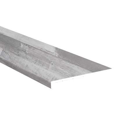 1.25 in. T x 47.25 in. L x 12.01 in. W Luxury Vinyl Flooring Trim Eased Edge Stair Tread