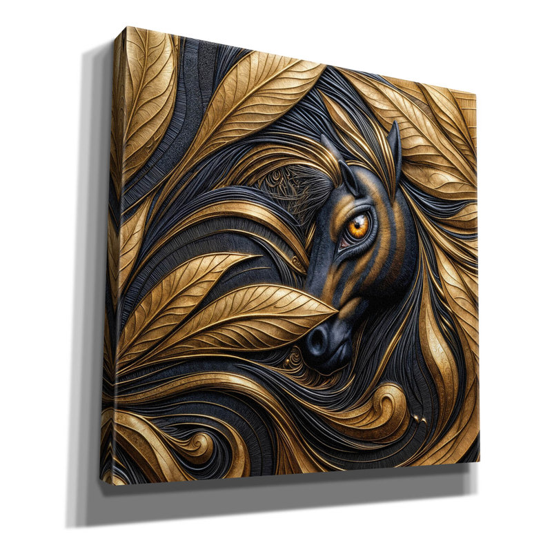  «Eyebext 9» par Rey Klimt, art mural sur toile, H 26 po x l 26 po