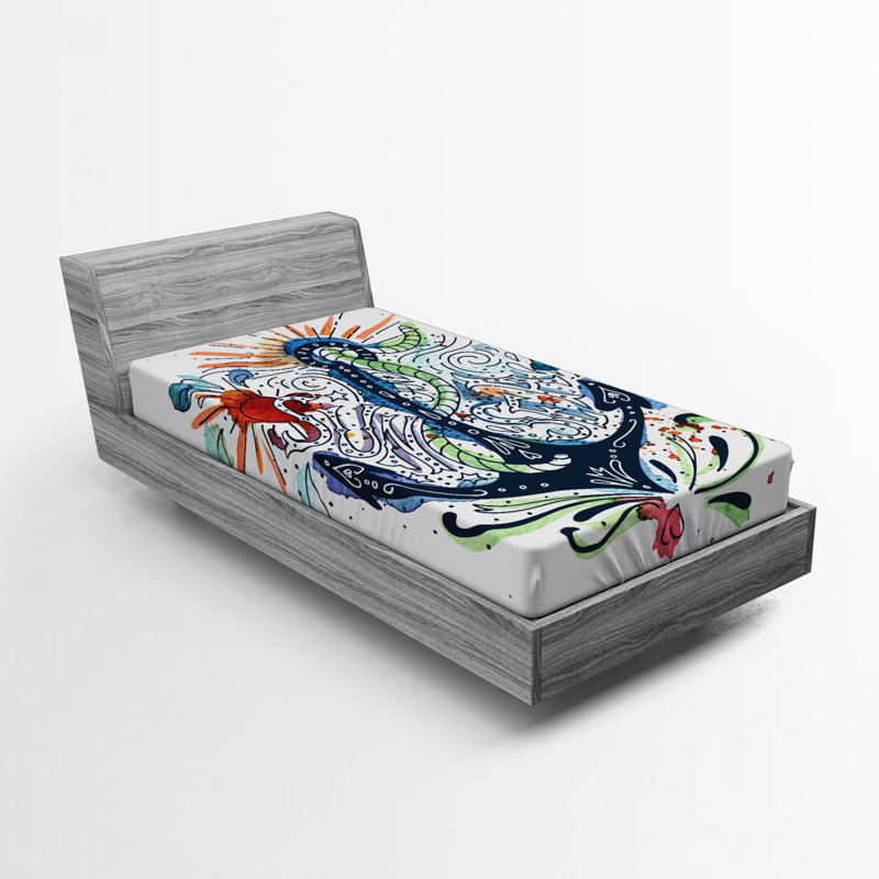 Anchor Microfiber Fitted Sheet, Twin Fitted Sheet
