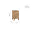 Kreitler 2 Drawer Bedside Table