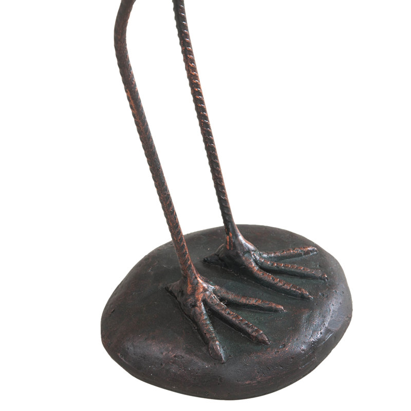 Weather Resistant Metal Animals Garden Art, Small, Antique Bronze