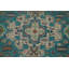 Tapis traditionnel rétro vert 6 x 10