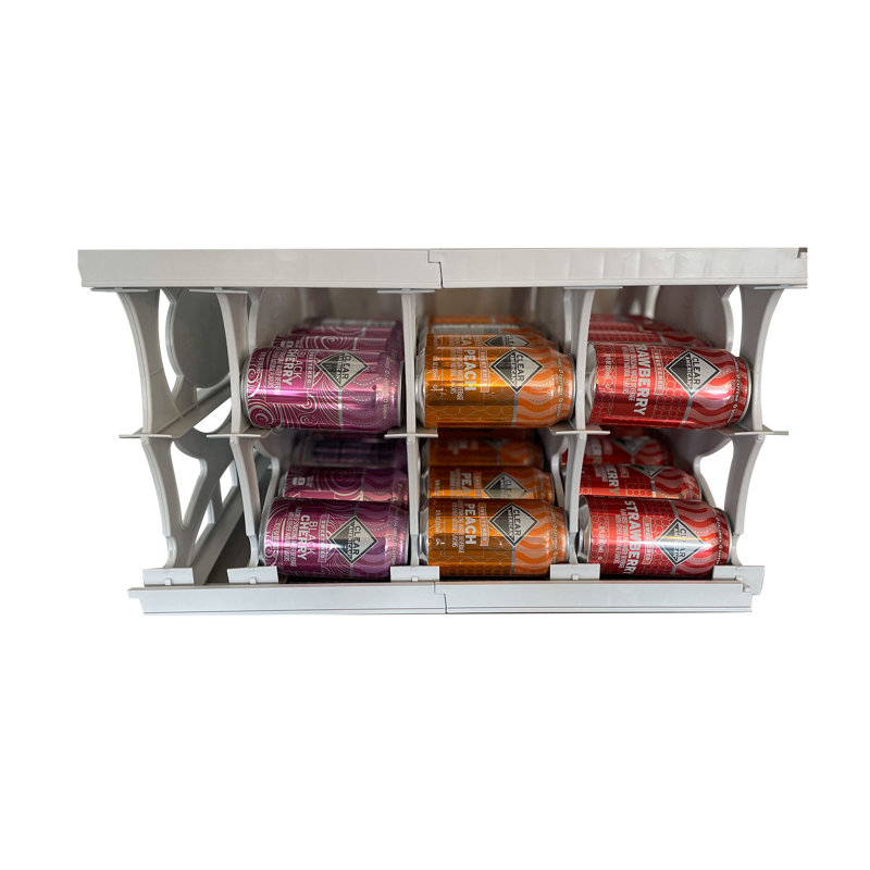 Rangement rotatif pour aliments et boissons en conserve 40 canettes