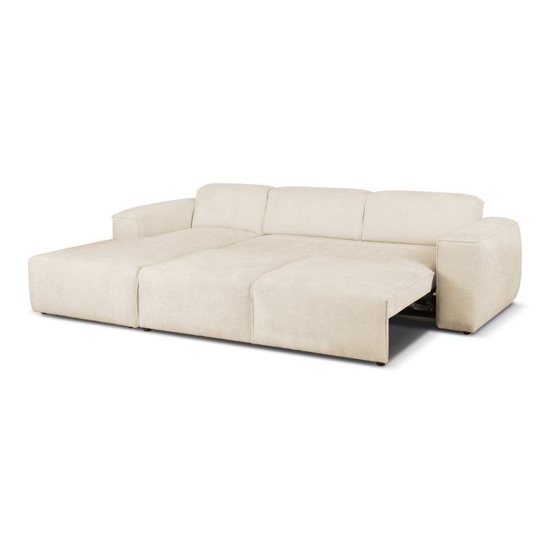 Romunda 3 Seater Sofa Bed, Left Hand Facing