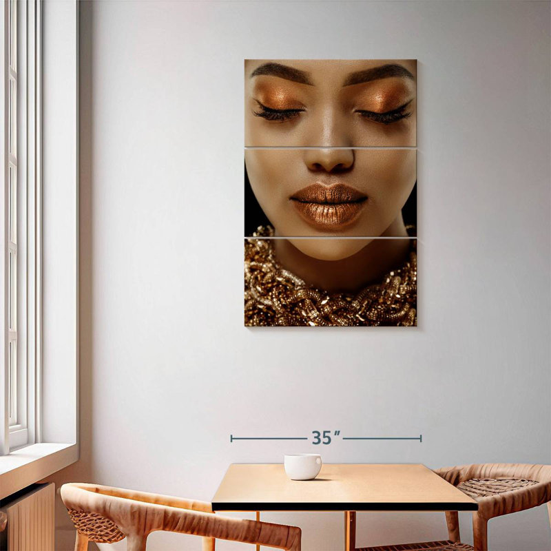 Shuttleworth Radiant Eye Makeup, 57" H x 36" W